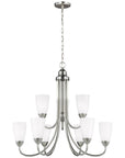 Sea Gull Lighting Seville 9-Light Chandelier - 9.5W