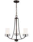 Sea Gull Lighting Robie 3-Light Chandelier with Bulb