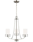 Sea Gull Lighting Robie 3-Light Chandelier with Bulb