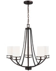 Sea Gull Lighting Robie 5-Light Chandelier with Bulb