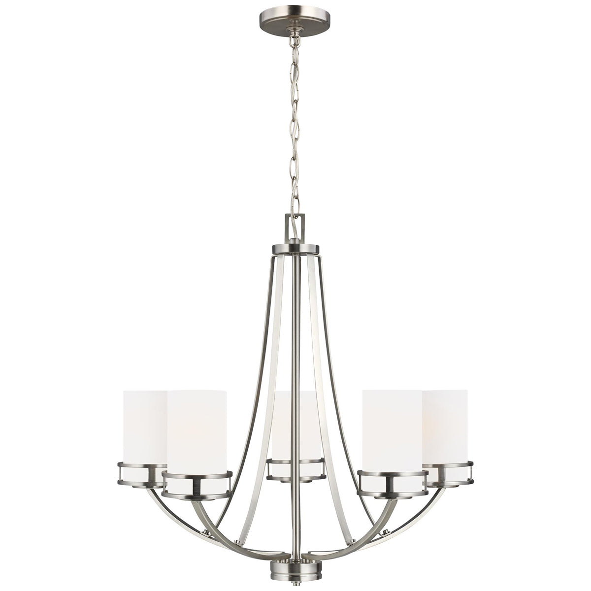 Sea Gull Lighting Robie 5-Light Chandelier with Bulb