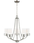 Sea Gull Lighting Robie 5-Light Chandelier with Bulb