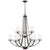 Sea Gull Lighting Robie 9-Light Chandelier with Bulb