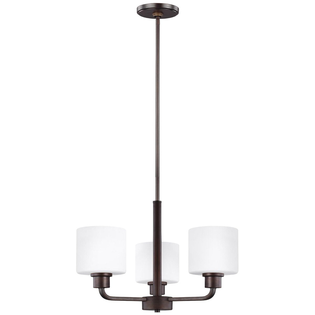 Sea Gull Lighting Canfield 3-Light Chandelier - 9.5W