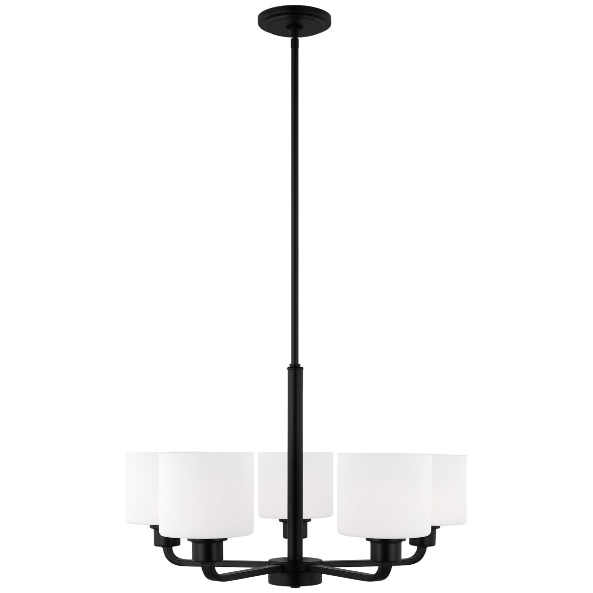 Sea Gull Lighting Canfield 5-Light Chandelier without Bulb