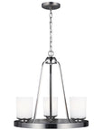 Sea Gull Lighting Kemal 3-Light Chandelier with Bulb