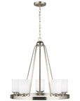 Sea Gull Lighting Kemal 5-Light Chandelier without Bulb