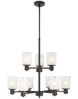 Sea Gull Lighting Norwood 9-Light Chandelier with Bulb