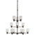 Sea Gull Lighting Norwood 12-Light Chandelier with Bulb