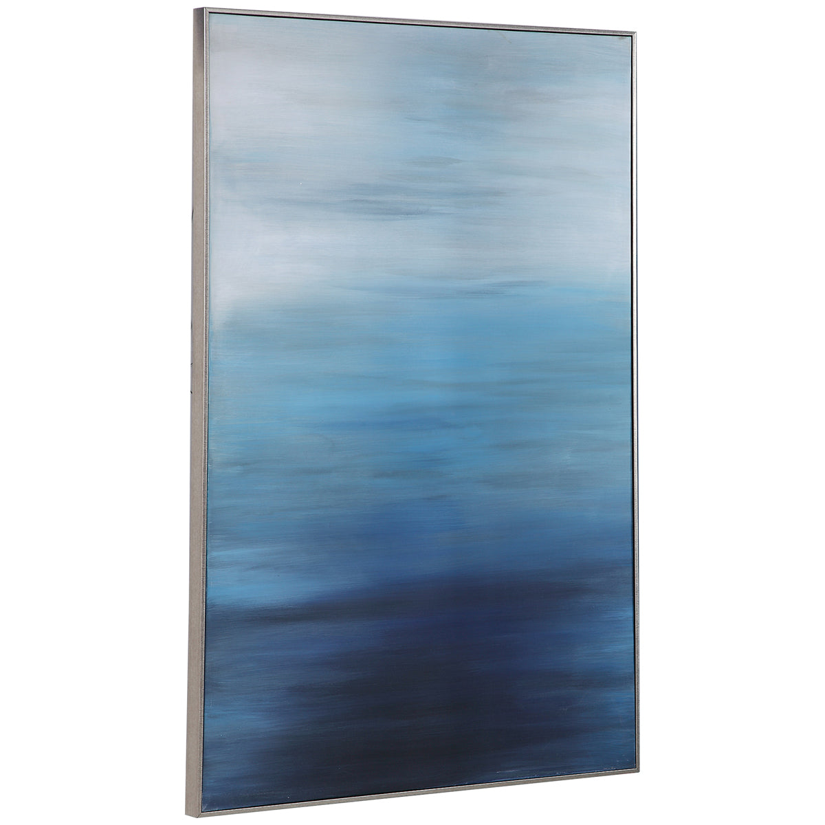 Uttermost Moonlit Sea Hand-Painted Canvas Art