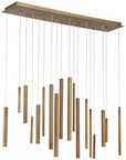 Eurofase Santana 18-Light LED Linear Chandelier