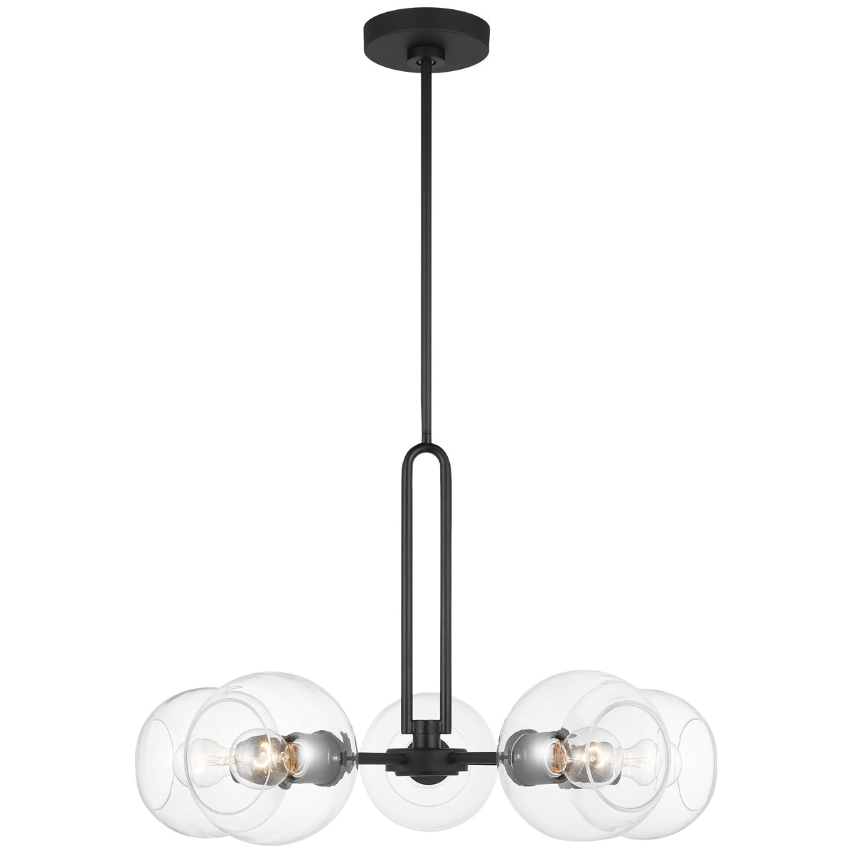 Sea Gull Lighting Codyn 5-Light Chandelier without Bulb