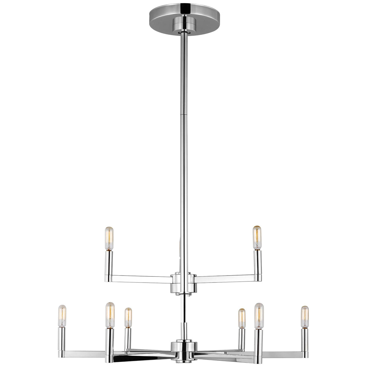 Sea Gull Lighting Fullton 9-Light Chandelier without Bulb