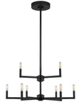 Sea Gull Lighting Fullton 9-Light Chandelier without Bulb