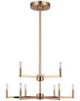 Sea Gull Lighting Fullton 9-Light Chandelier without Bulb