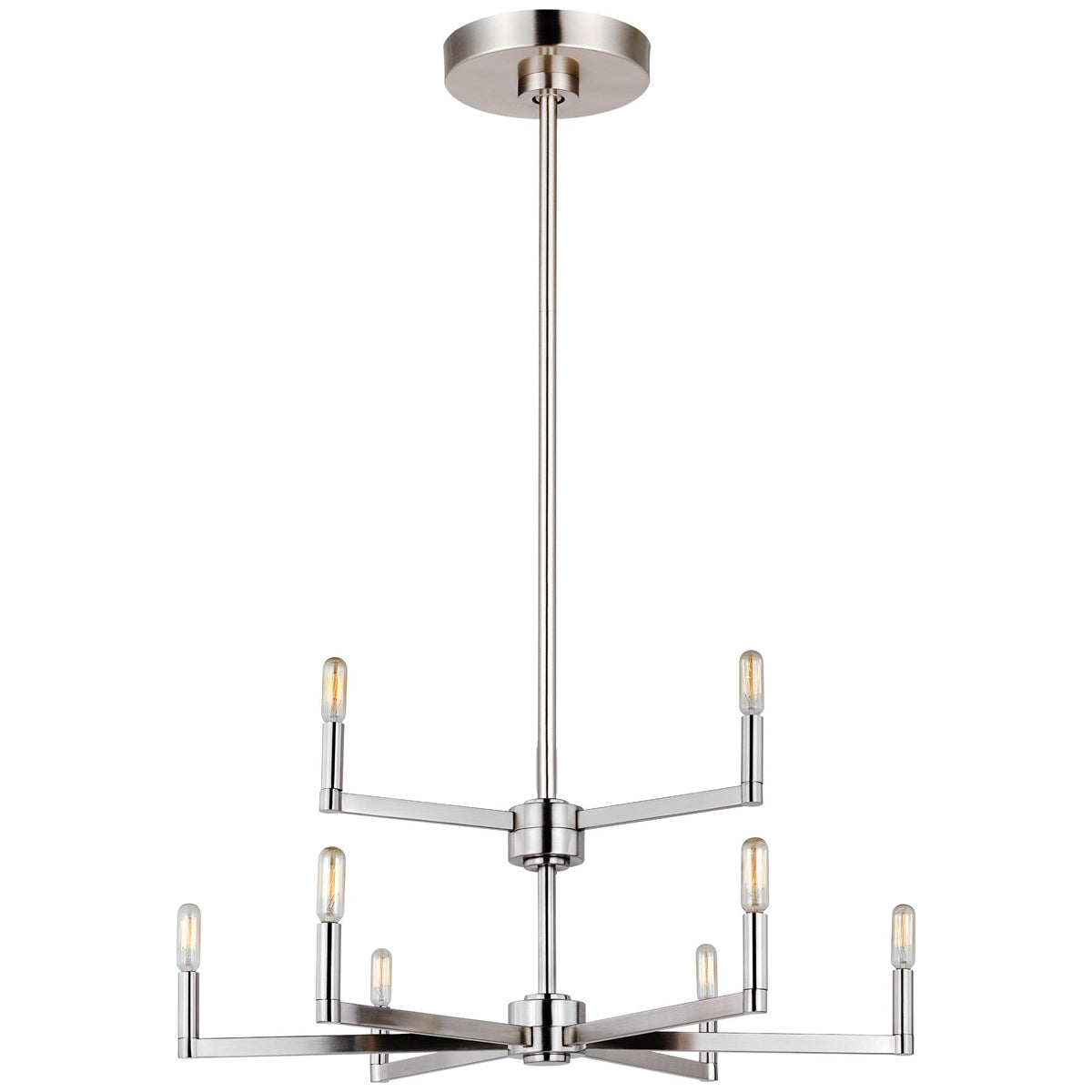 Sea Gull Lighting Fullton 9-Light Chandelier without Bulb