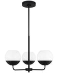 Sea Gull Lighting Alvin 3-Light Chandelier without Bulb