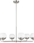 Sea Gull Lighting Alvin 6-Light Chandelier without Bulb