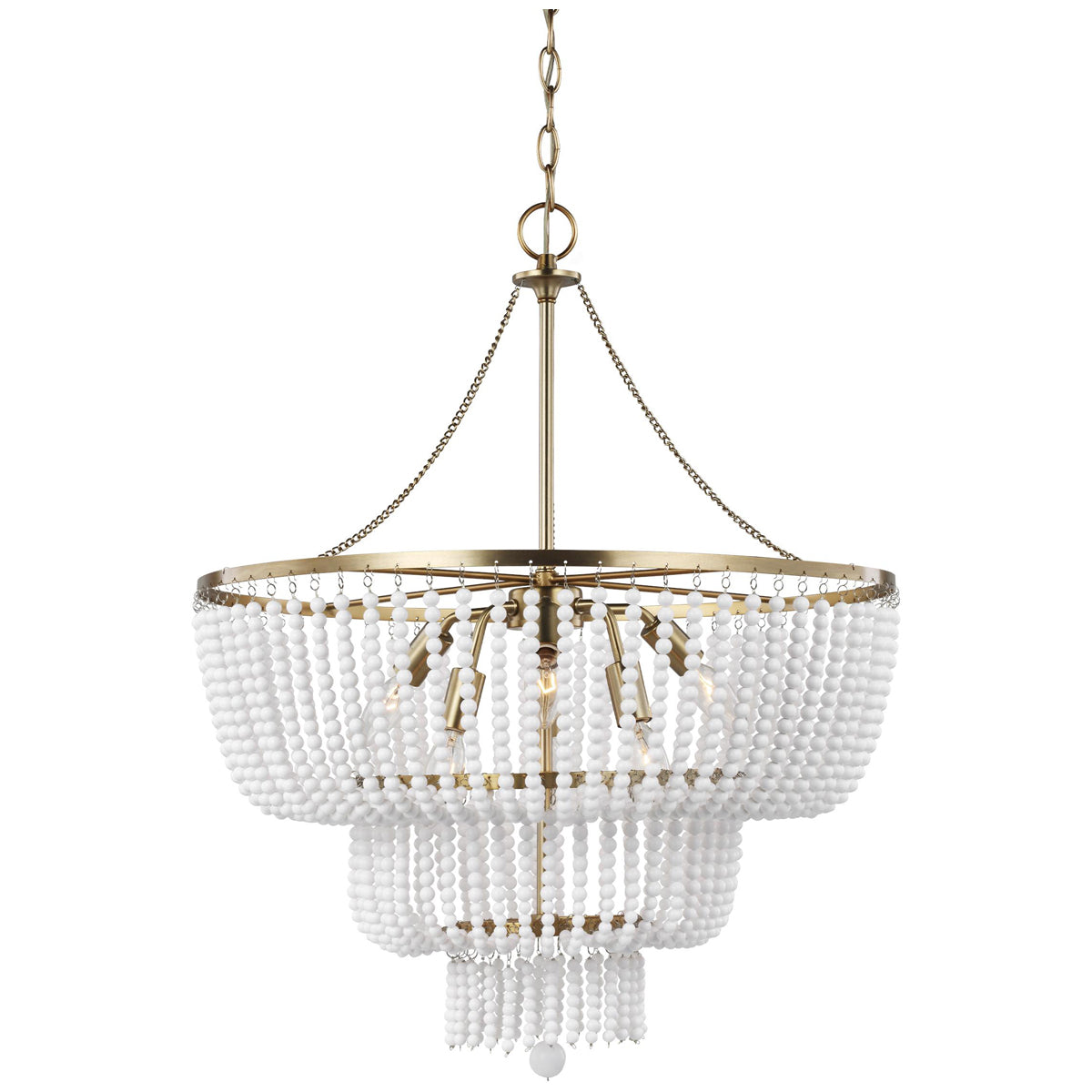 Sea Gull Lighting Jackie 6-Light Chandelier without Bulb