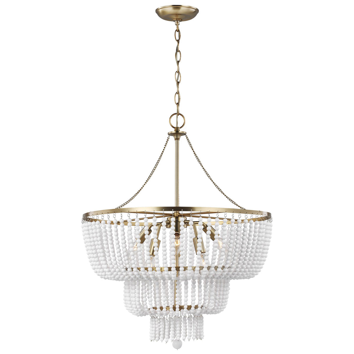 Sea Gull Lighting Jackie 6-Light Chandelier without Bulb