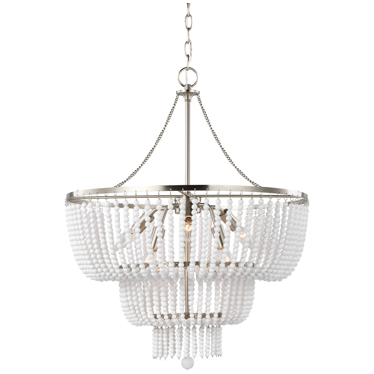 Sea Gull Lighting Jackie 6-Light Chandelier without Bulb