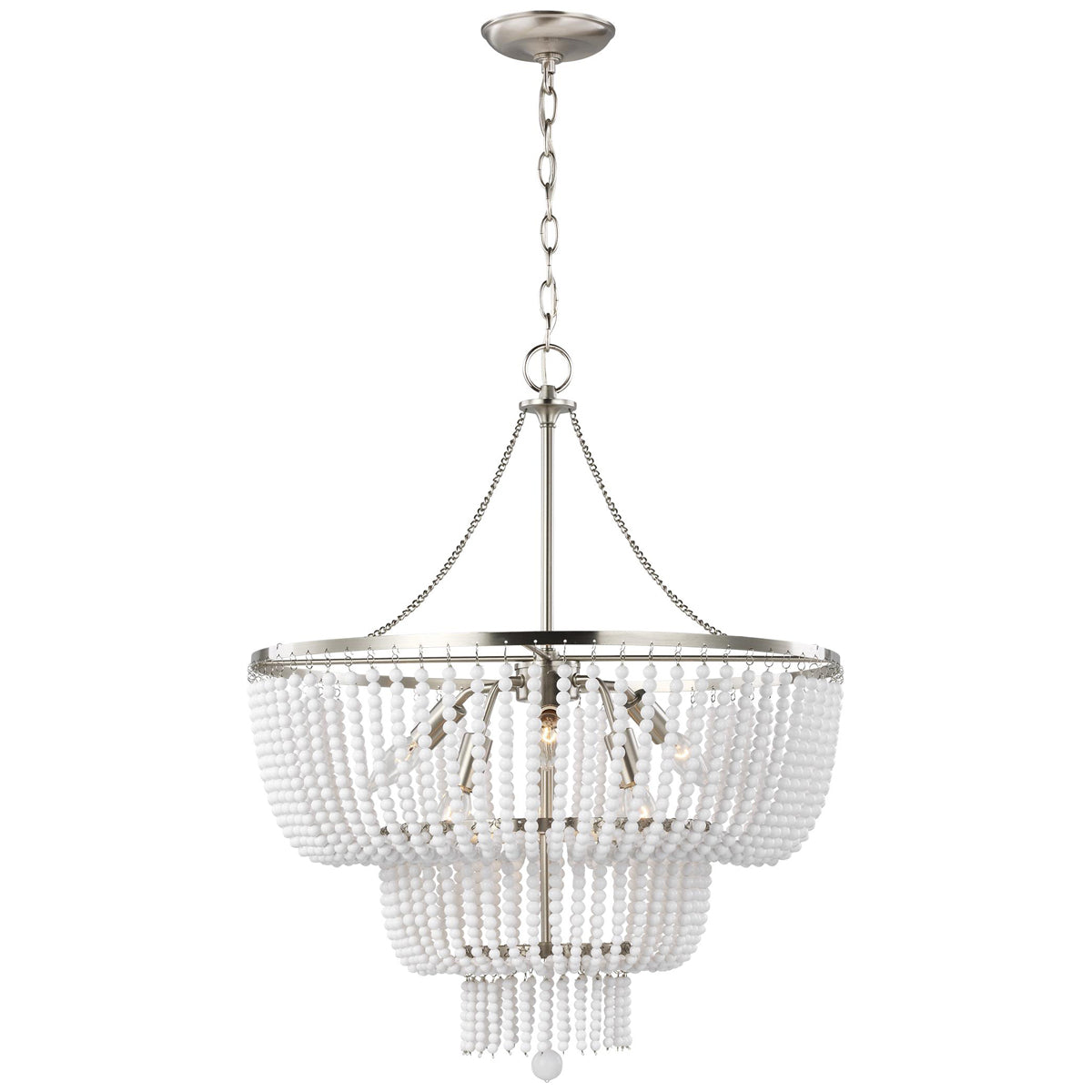 Sea Gull Lighting Jackie 6-Light Chandelier without Bulb