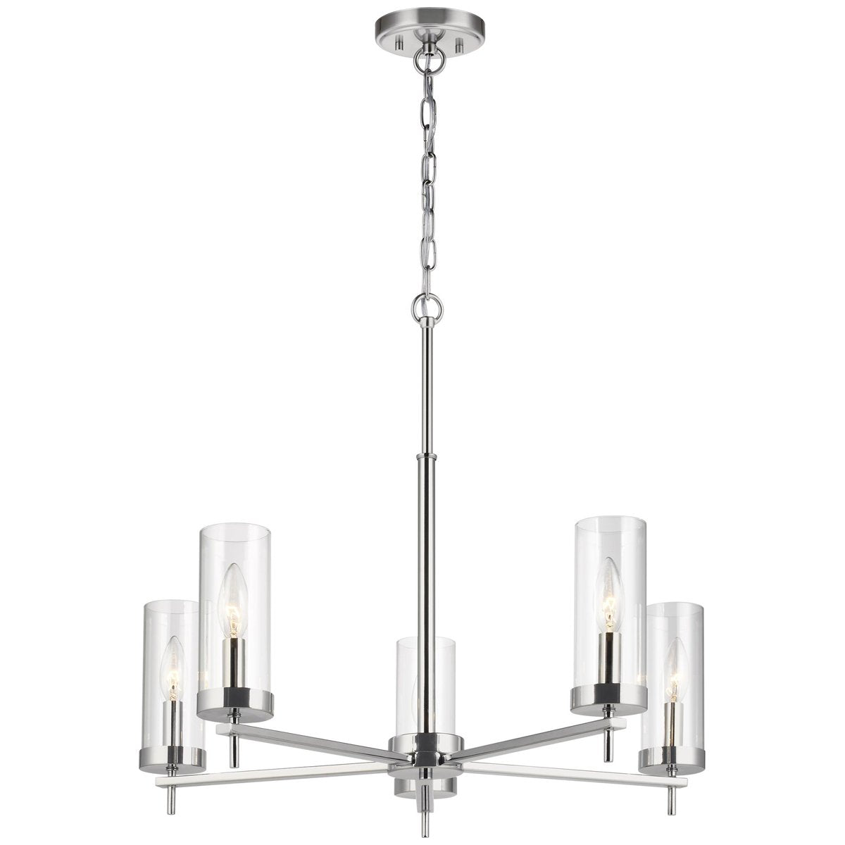 Sea Gull Lighting Zire 5-Light Chandelier - 3.5W