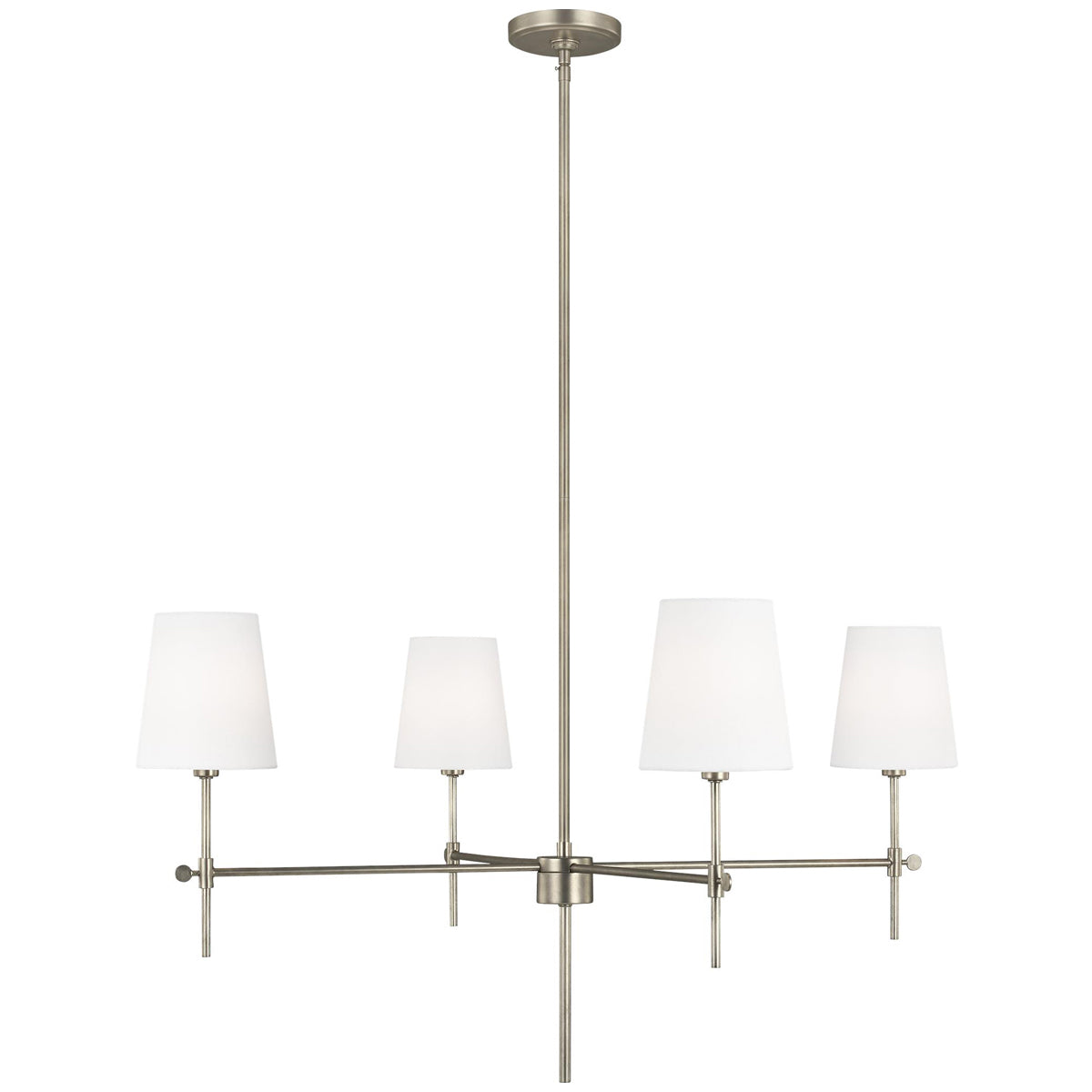 Sea Gull Lighting Baker 4-Light Large Chandelier