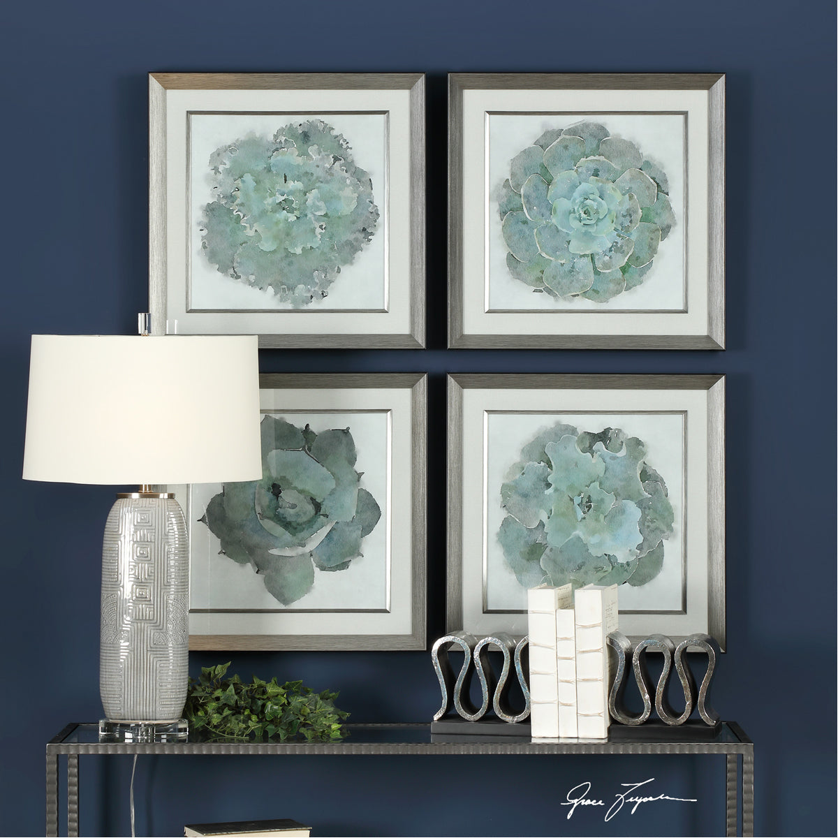 Uttermost Natural Beauties Botanical Prints, Set of 4