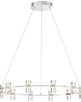 Eurofase Netto 48W Medium LED Round Chandelier