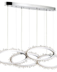 Eurofase Scoppia 4-Light LED Linear Chandelier