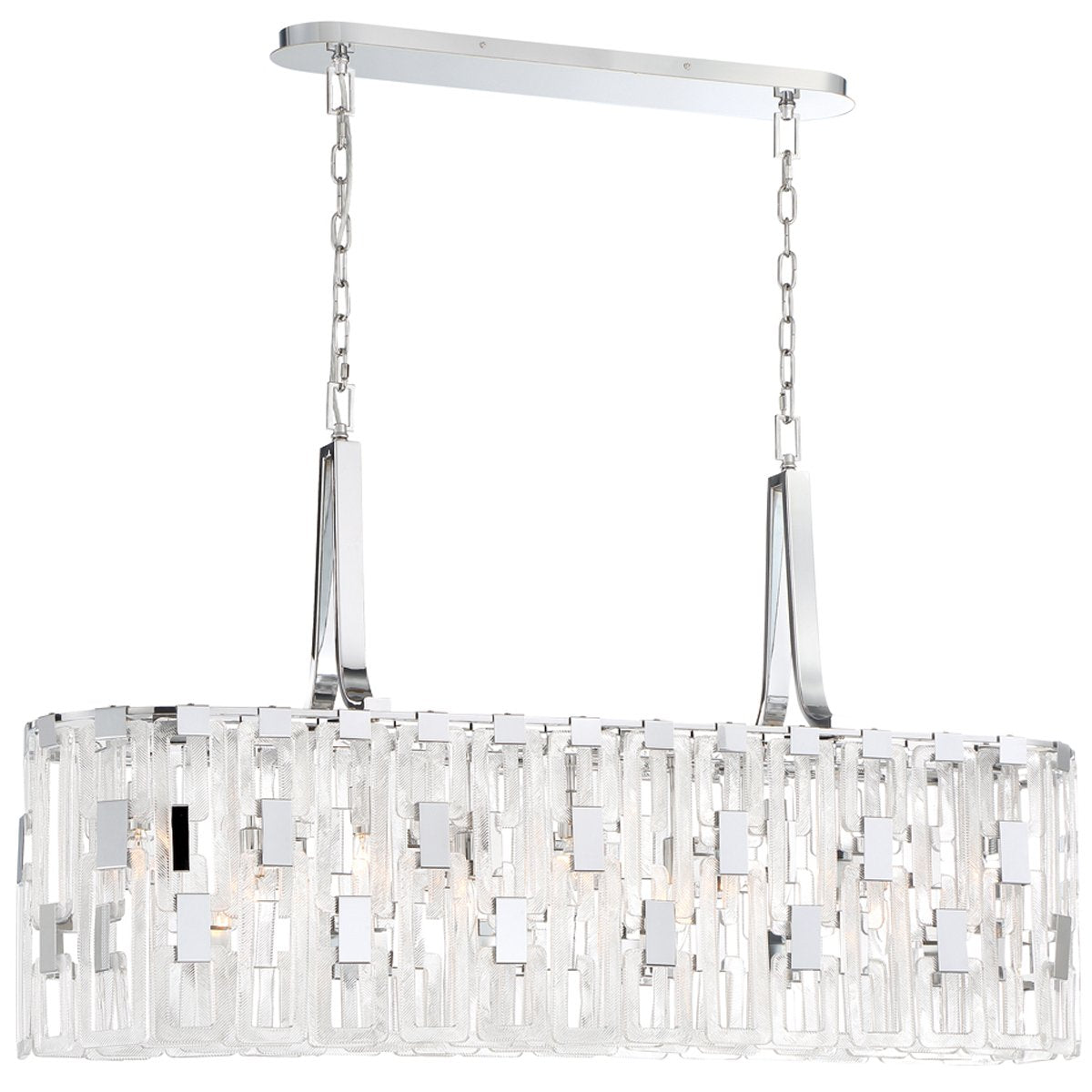 Eurofase Viviana 9-Light Oval Chandelier