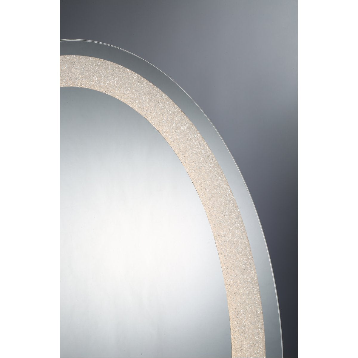 Eurofase Back-lit LED Oval Crystal Mirror