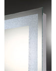 Eurofase Back-lit LED Rectangular Crystal Mirror