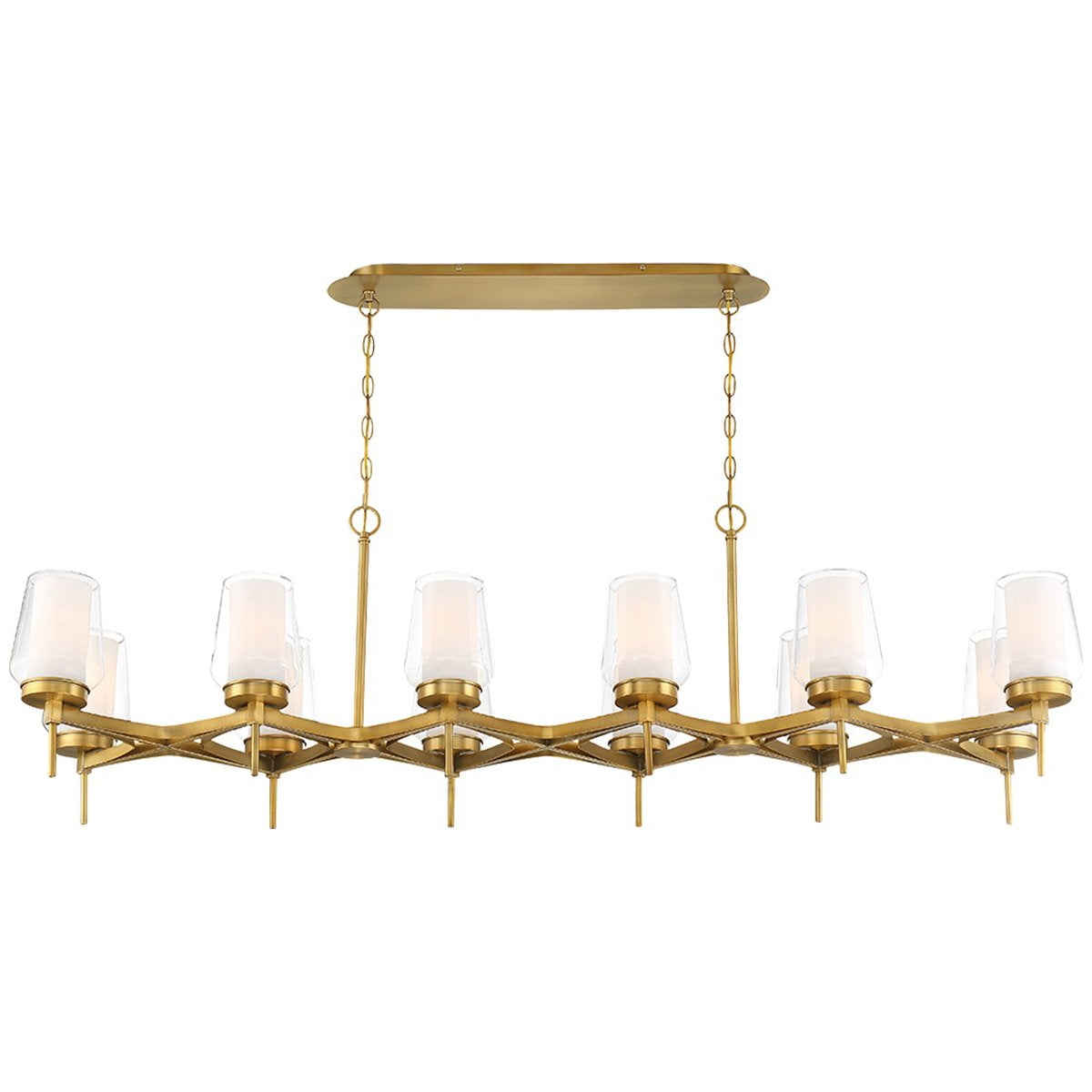 Eurofase Manchester 12-Light Linear Chandelier