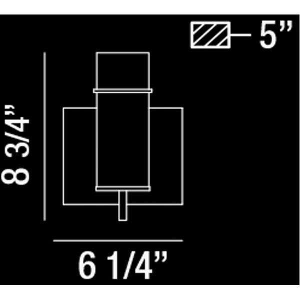 Eurofase Pista 1-Light Wall Sconce