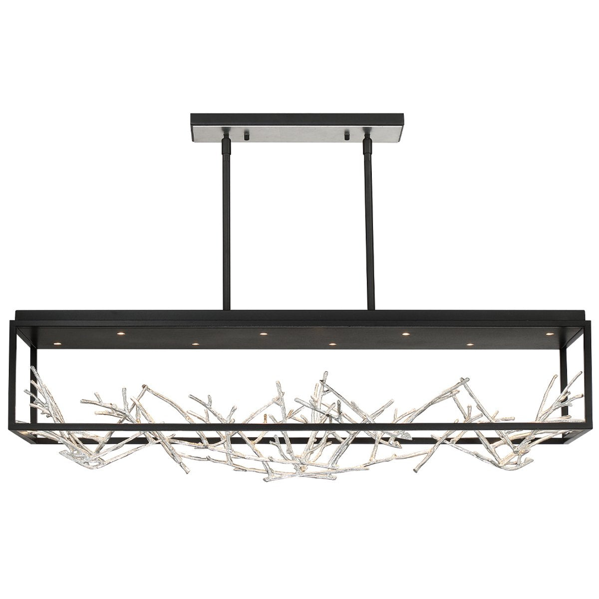 Eurofase Aerie 8-Light Rectangular LED Chandelier