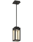 Eurofase Coop 5-Inch Rectangular Pendant