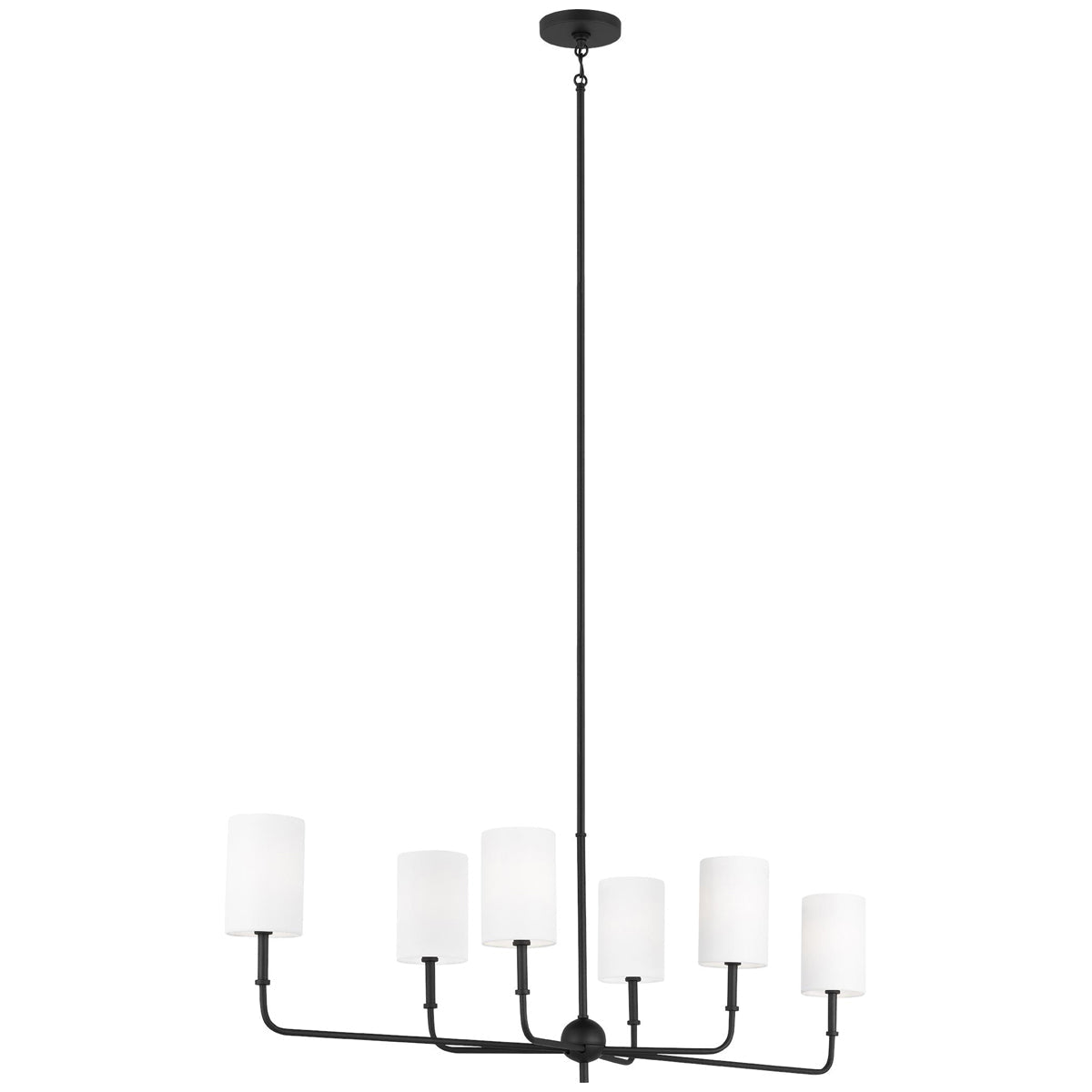 Sea Gull Lighting Foxdale 6-Light Large Chandelier