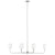 Sea Gull Lighting Foxdale 6-Light Linear Chandelier