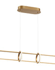 Eurofase Berkley 35-Inch Linear Chandelier