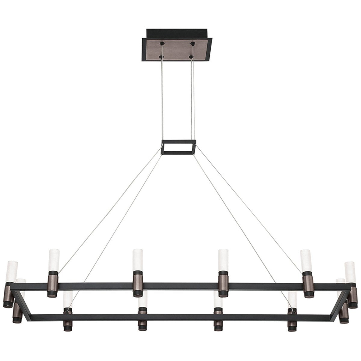 Eurofase Altamont 40-Inch Rectangular Chandelier