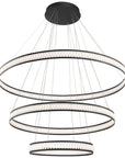 Eurofase Forster 60-Inch 3-Tier Chandelier