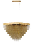 Eurofase Bloomfield 22-Light Oval LED Chandelier