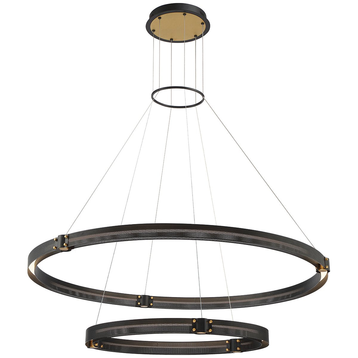 Eurofase Admiral 48-Inch 2-Tier Round Chandelier