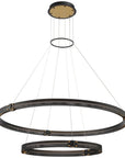 Eurofase Admiral 48-Inch 2-Tier Round Chandelier