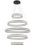 Eurofase Forster 60-Inch 5-Tier Round Chandelier