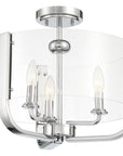 Eurofase Campisi 3-Light Semi Flushmount