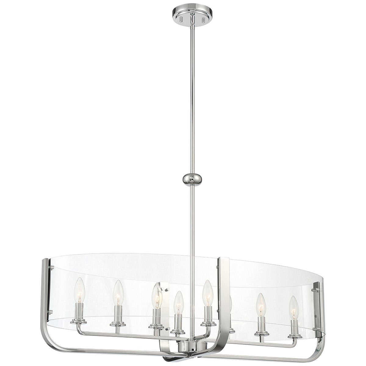 Eurofase Campisi 8-Light Oval Chandelier