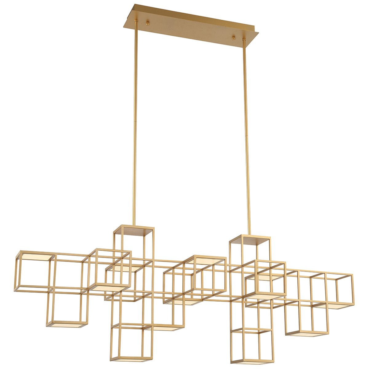 Eurofase Ferro 13-Light Linear LED Chandelier